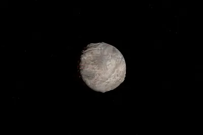 The Moon against a black night sky